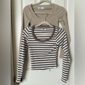 Hollister long sleeve tops